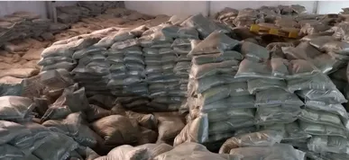 کشف ۵۸ تن برنج قاچاق در مراغه/ انبار متخلف پلمب شد