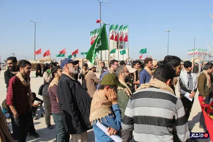 ایستگاه &laquo;تبیین جنگ اقتصادی&raquo; در زیارتگاه شهدای هویزه راه&zwnj;اندازی شد+ تصاویر
