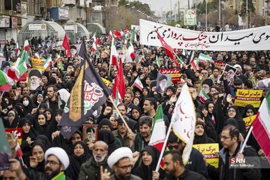 تجمع عزاداران رهبر شهید انقلاب در شیراز