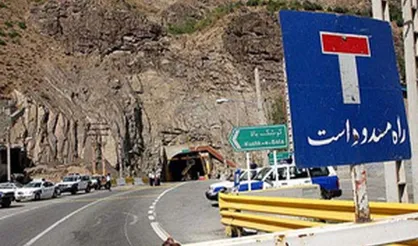 انسداد ۴ روزه جاده هراز از فردا
