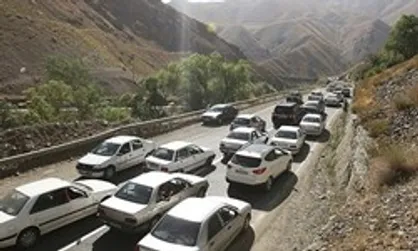 ترافیک نیمه&zwnj;سنگین در محور تهران-آمل/ پرترددترین جاده آزادراه تهران-قزوین