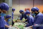 پخت و توزیع سحری توسط پویش علی یاوران

