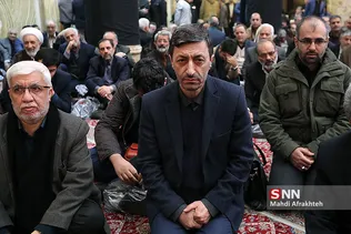 مراسم ختم پسر احمد توکلی