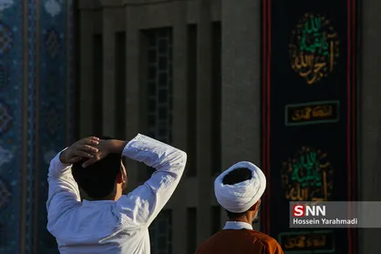 دعای  عرفه در مسجد مقدس جمکران