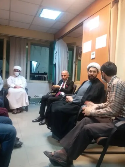 بازدید حجت الاسلام رستمی از بیمارستان بهارلو + تصاویر