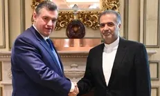 دیدار سفیر ایران با رئیس کمیته امور بین الملل دومای دولتی روسیه