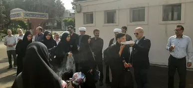 اعزام دانشجو معلمان البرز به پیاده‌روی اربعین/ ۴ اتوبوس زائر از دانشگاه فرهنگیان راهی عراق می‌شوند