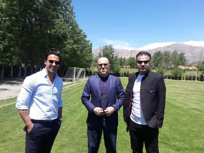 دیدار مخفیانه فرهاد مجیدی با سعادتمند