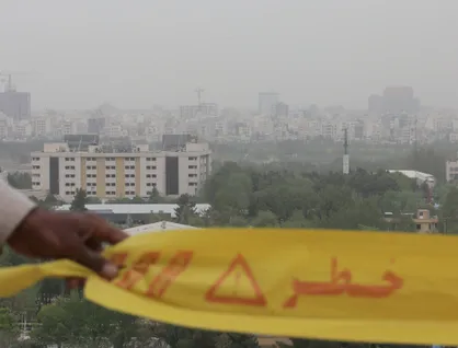 کیفیت هوای کلانشهر مشهد در وضعیت &laquo;هشدار&raquo; قرار گرفت