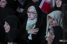 سیل جمعیت راهپیمایان بجنوردی در شب ۱۴۹