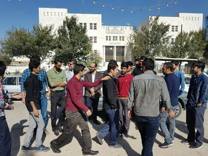 دادگاه چهار جوان عدالتخواه شیراز در مجتمع قضایی شهید قدوسی شیراز برگزار شد