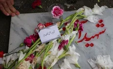 مراسم بزرگداشت آتش‌نشانان پلاسکو برگزار شد
