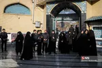 مراسم ترحیم زهرا عبدالمحمدی خبرنگار فقید خبرگزاری فارس