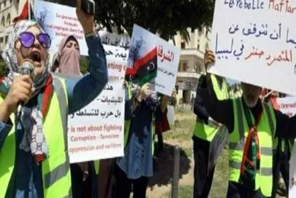 تظاهرات جلیقه زرد&zwnj;ها به طرابلس لیبی هم رسید