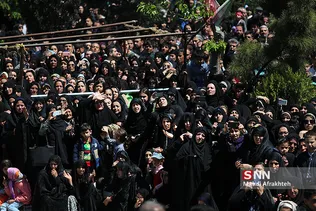 تشییع پیکر شهید مدافع حرم  مجید قربانخانی