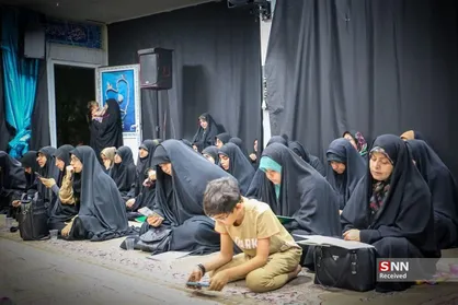 برگزاری مراسم عزای سیدالشهدا خدمت در دانشگاه علوم پزشکی قم