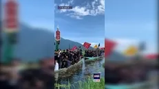 عزاداری روی قایق‌ها