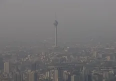 هوای تهران آلوده است