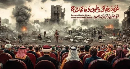 غزه در خاک و خون و ما تماشاچی!