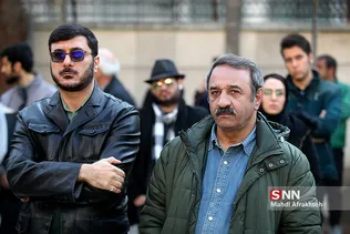 مراسم تشییع پیکر پیام صابری