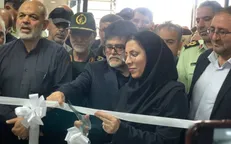 افتتاح درمانگاه تأمین اجتماعی مهران توسط وزیر کشور