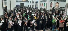 همایش شیرخوارگان حسینی در مصلی بزرگ رشت برگزار شد+تصاویر