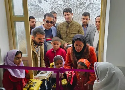 کلنگ&zwnj;زنی مدرسه ۱۲ کلاسه دخترانه محدثه در دهدشت