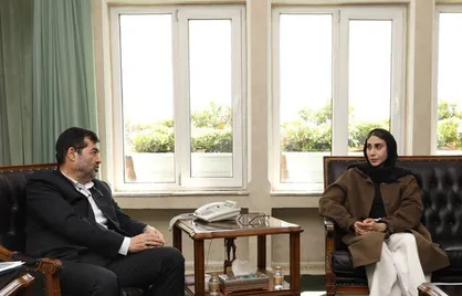 دیدار ناهید کیانی با وزیر ورزش