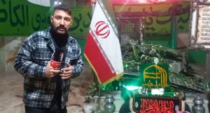 گزارش خبرنگار SNNTV از حال و هوای حرم حضرت سبزقبا در شب شهادت امام کاظم (ع)+فیلم