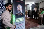 مراسم چهلمین روز درگذشت شهادت سردار غلامرضا سلیمانی