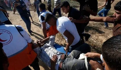 شهادت ۳ فلسطینی و زخمی شدن ۱۲۴ نفر دیگر در راهپیمایی امروز