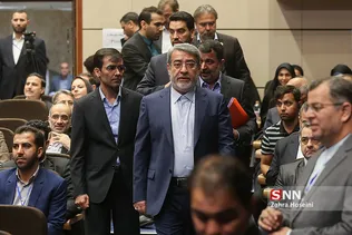عبدالرضا رحمانی‌فضلی وزیر کشو در مراسم سالروز جهانی مبارزه با مواد مخدر