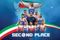 تیم کشتی آزاد امید ایران با شش مدال نایب قهرمان جهان شد