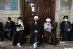  تشییع آیت‌الله علوی گرگانی در قم