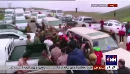 حضور فرمانده نیروی زمینی ارتش در محل سانحه سقوط بالگرد حامل رئیس جمهور