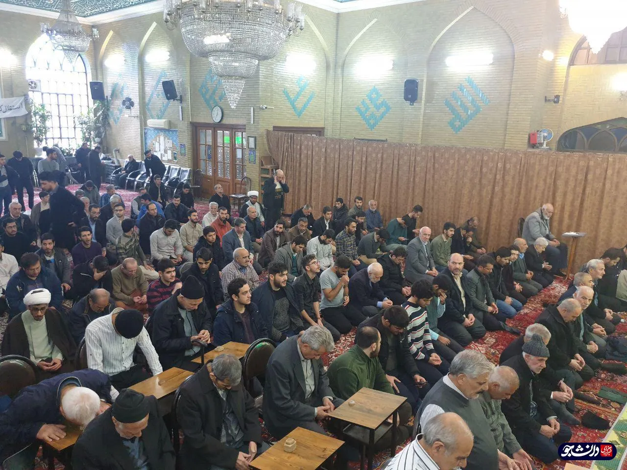 تجمع دانشجویان بسیجی دانشگاه‌های تبریز در اعتراض به وضعیت معیشتی مردم