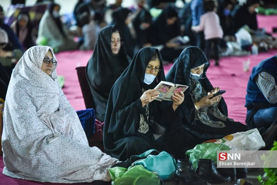 مراسم احیای شب نوزدهم ماه مبارک رمضان در حرم مطهر شاهچراغ(ع) شیراز‎‎
