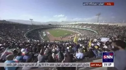 نمایی دیگر از استقبال گسترده مردم از اجتماع بزرگ خانوادگی &laquo;سلام فرمانده&raquo;