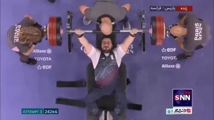رستمی با شکستن رکورد دنیا به دومین طلای پارالمپیک خود رسید