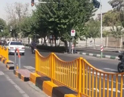 ایمن سازی گذرگاه&zwnj;های عابر پیاده در منطقه ۱۳