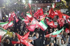 رجزخوانی مردم غیور سمنان در شب ۱۶۱ اقتدار+فیلم