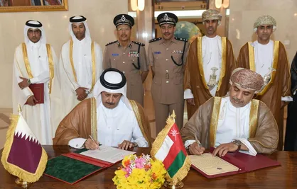 تقدیر و تشکر سفیر قطر در عمان از ایران