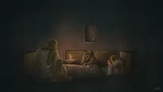 روایت مصیبت وداع حسنین (ع) با حضرت زهرا سلام الله علیها