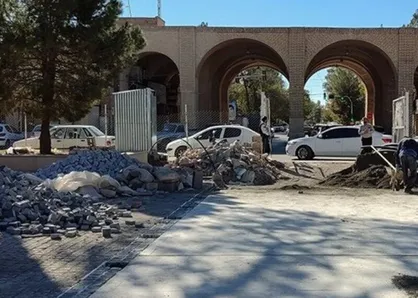 وعده شهردار کرمان برای تسریع در بهسازی میدان توحید/ بازدید مکرر از پروژه&zwnj;ها