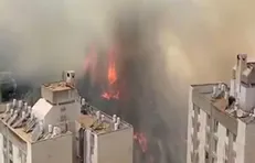 آتش‌سوزی در اطراف قدس اشغالی