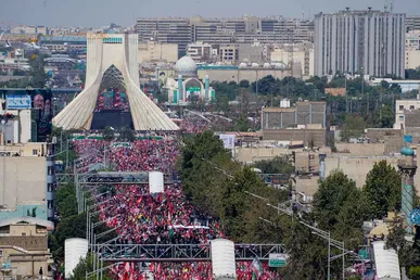 مراسم تشییع پیکر رهبر شهید انقلاب در تهران (۱)