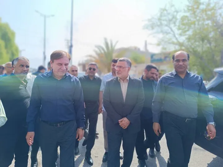 وزیر بهداشت وارد عسلویه شد