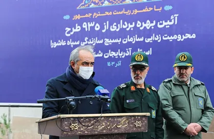 ۹۳۵ طرح محرومیت&zwnj;زدایی آذربایجان شرقی با دستور رئیس جمهور افتتاح شد