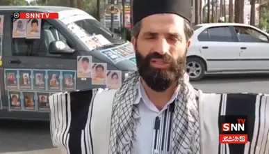 خودرویی که شهدای میناب را به شهرهای مختلف ایران می‌برد + فیلم
