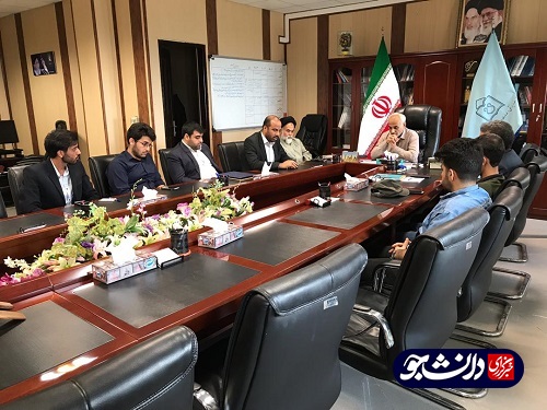 معارفه مسئول جدید بسیج دانشجویی دانشگاه علوم پزشکی هرمزگان